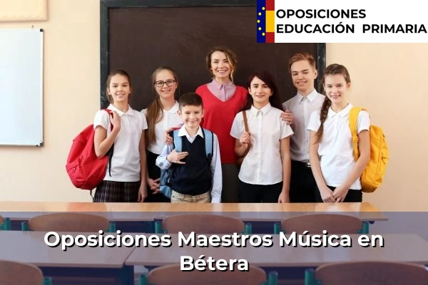 Oposiciones Maestros Música en Bétera