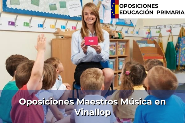 Oposiciones Maestros Música en Vinallop