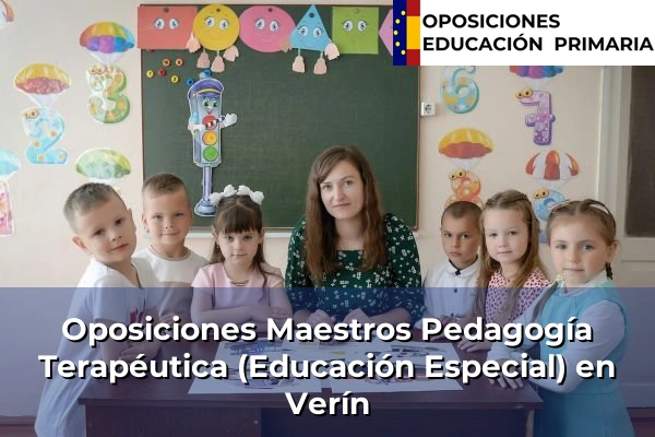 Oposiciones Maestros Pedagogía Terapéutica (Educación Especial) en Verín
